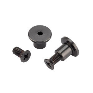 Black matt 8 BOLTS,NUTS,4XCSK W/SCREWS 13MM      