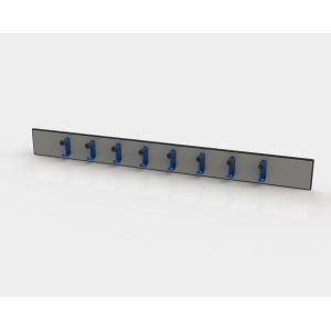 SGL Coat Hook Rail Blue PC  8 Coat Hooks  (1000l x 100w) 