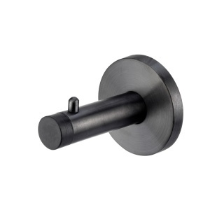 Black Matt SSS PVD 65MM CYL COAT HOOK BUFFER     